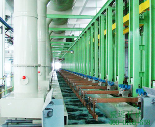 環型電鍍堿銅生產線