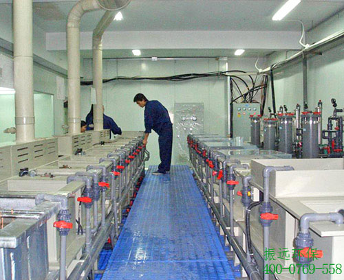 手動前處理生產線