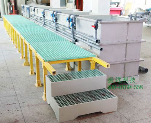 手動前處理化拋生產線