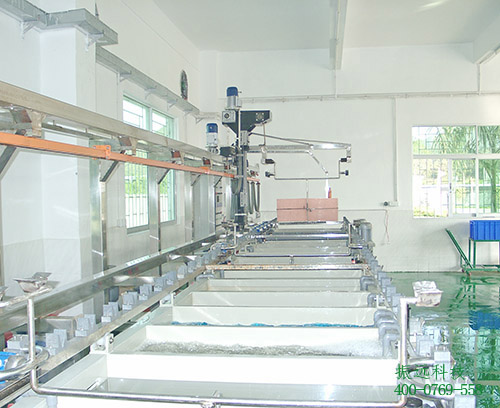 半自動單手臂電鍍生產線