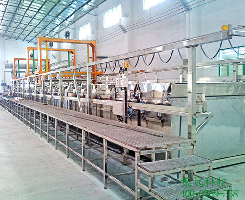 全自動電鍍生產(chǎn)線調(diào)試