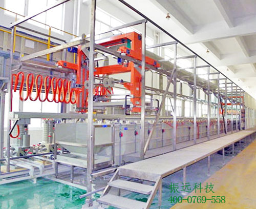 全自動滾鍍鋅生產(chǎn)線調(diào)機(jī)中