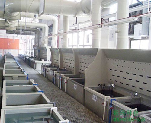 化拋前處理生產線